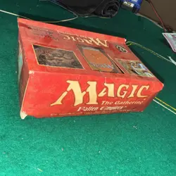 MTG: FALLEN EMPIRES Booster Pack display box; NO CARDS, 1994 Magic The Gathering - Image 2