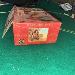 MTG: FALLEN EMPIRES Booster Pack display box; NO CARDS, 1994 Magic The Gathering - Image 4