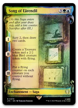 Song of Earendil (Showcase Scrolls) #479 (Foil) NM Lord of the Rings Magic MTG - Image 1