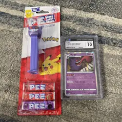 Gengar 2021 Pokemon Japanese Jet-Black Spirit 27/70 CGC Gem Mint 10 Holo + Pez - Image 1
