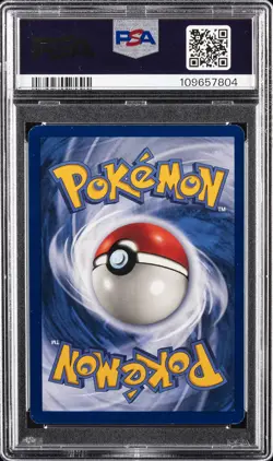 1999 POKEMON FOSSIL 1ST ED #12 MOLTRES-HOLO PSA 8 - Image 2