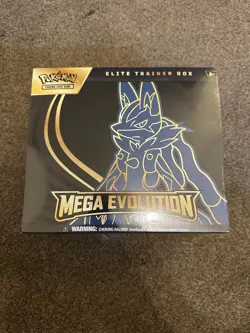 Pokemon Mega Evolution ETB Elite Trainer Box Lucario - Brand New & Sealed ✅ - Image 1