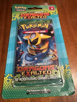 Dragons Exalted Booster Pack Black and White Pokemon - Image 1