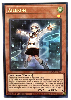 YuGiOh! - Aileron - MAMA-EN002 - 1st Edition - Ultra Rare - Image 1