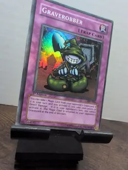 Yugioh: Graverobber - PSV-008 - Super Rare - 1st Edition - LP - Image 4