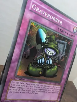 Yugioh: Graverobber - PSV-008 - Super Rare - 1st Edition - LP - Image 5