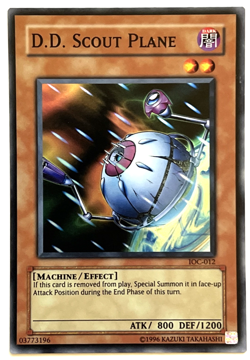 YuGiOh! - D.D. Scout Plane - IOC-012 - Unlimited - Common - Image 1