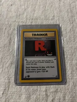 Pokemon Cards: Neo Revelation 1st Edition Uncommon: Rocket's Hideout 63/64 - Image 1