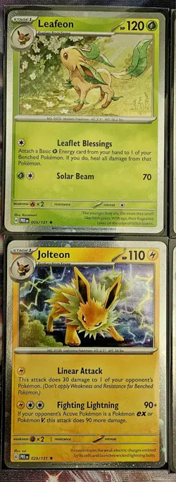 Pokemon Prismatic Evolutions 8 Cosmos Promo Cards - Costco Mini Tin Promos - Image 5