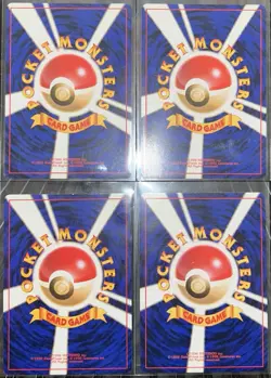 Japanese Pokemon Cards Lot Of 10 Team Rocket Old Back Uncommon & Common NM - LP - Image 4