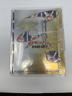 Pokemon Neo Genesis Premium File 1 Promo Folder 9 Card Set Japanese - Image 5
