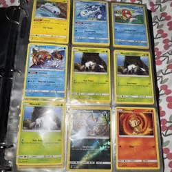 Pokemon TCG 2014 Ultra Pro Pikachu Binder Over 200 Cards Rare Common HOLO PROMO - Image 3