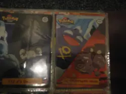 Pokemon Card Topps 1999 Koffing Weezing TV13 109 and 110 - Image 1