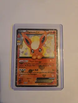 Pokemon TCG Flareon EX Holo Rare Card RC6/RC32 Generations Radiant Collection - Image 1