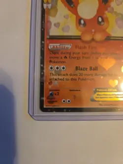 Pokemon TCG Flareon EX Holo Rare Card RC6/RC32 Generations Radiant Collection - Image 3