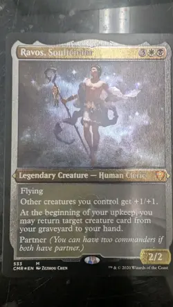 Ravos, Soultender (Foil Etched) Commander Legends Foil Magic Card - Image 1