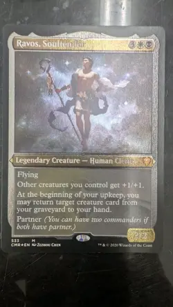 Ravos, Soultender (Foil Etched) Commander Legends Foil Magic Card - Image 2