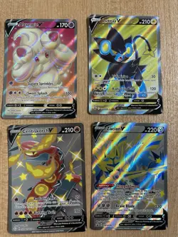 POKEMON TCG FULL ART HOLO V LOT OF 15 CARDS NM/LP - Includes ETERNATUS, DIALGA - Image 5
