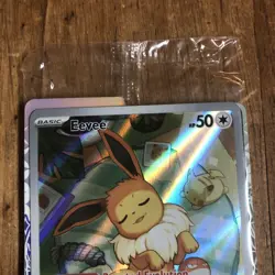 Pokemon TCG Eevee - 173 SVP Prismatic Evolutions ETB Promo Card Pack SEALED - Image 4