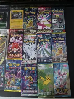 Pokemon TCG Card Bundle Large Lot Graded Sealed Raw Full Art Promo Etc - Image 2