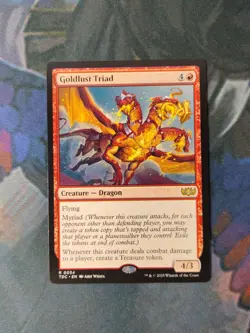Goldlust Triad | 7% Off 2+ | Dragonstorm | NM | MTG - Image 1