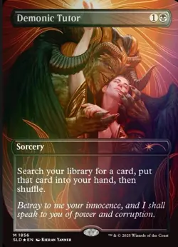 Kieran Yanner Foil Demonic Tutor Pre Sale Confirmed - Image 1
