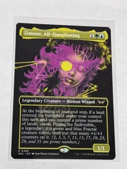 Zimone, All-Questioning Showcase Duskmourn: House of Horror #366 - Image 1