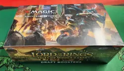 MtG Lord of the Rings Draft Booster Box Sealed with Free Shipping - Image 1