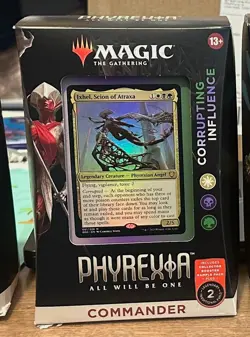 MTG Magic Gathering Phyrexia ONE Commander Deck English Corrupting Influence NEW 195166185514 - Image 1