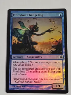 Mothdust Changeling Morningtide Foil - Image 1