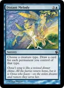 1x Distant Melody Light Play MTG Magic - Kid Icarus - - Image 1