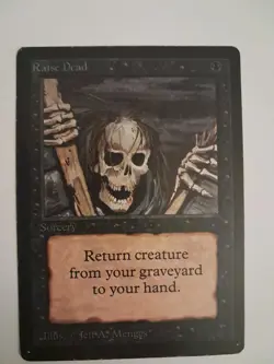 Raise Dead HP Beta MTG Magic the Gathering - Image 1