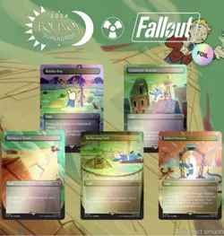 MTG FOIL Secret Lair x FalloutR: Points of Interest - Image 1