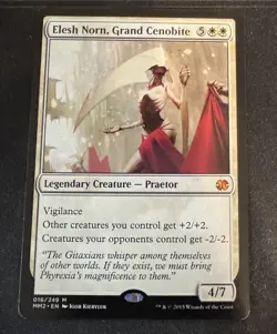 Elesh Norn, Grand Cenobite Modern Masters 2 2015 Edition Magic the Gathering MTG - Image 1