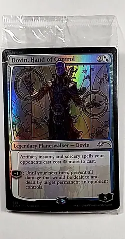 2019 MTG Magic the Gathering Secret Lair Sealed Foil 529 Dovin Hand of Control - Image 1