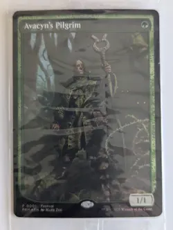 Avacyn's Pilgrim Full Art Textless FOIL Promo MagicCon Vegas 2025 NM/Mint Sealed - Image 1