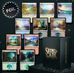 Magic The Gathering Happy Little Gathering Foil Bob Ross MTG Sealed Secret Lair - Image 1