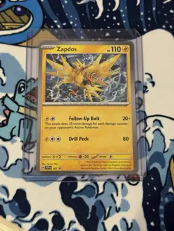 Pokemon Zapados 157 Surging Sparks Black Star Promo Cosmos Foil TCG, Swirl - Image 1