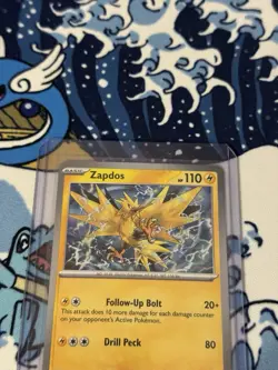 Pokemon Zapados 157 Surging Sparks Black Star Promo Cosmos Foil TCG, Swirl - Image 2