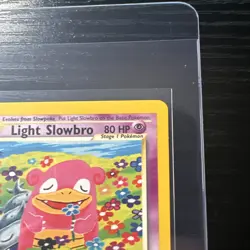 Light Slowbro 1st Edition Neo Destiny 51/105 Uncommon WOTC Vintage Pokemon - Image 5