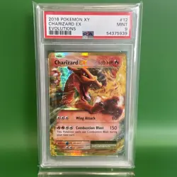 Charizard EX - 12/108 - Pokemon - XY: Evolutions PSA 9 MINT 2016 - Image 1