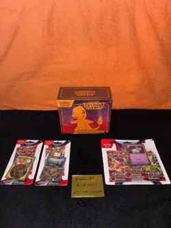 Pokemon TCG Obsidian Flames Elite Trainer Box (ETB) New/Sealed + Promo Blisters - Image 1