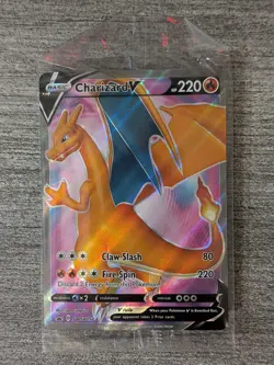 Pokemon TCG Charizard V SWSH050 Black Star Promo - P004 - Image 1