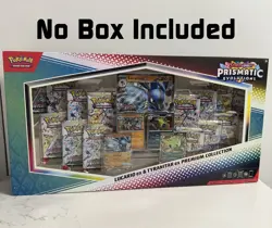 Pokemon Prismatic Evolutions Lucario EX & Tyranitar EX Premium Collection NO BOX - Image 1