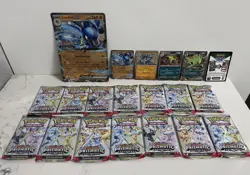 Pokemon Prismatic Evolutions Lucario EX & Tyranitar EX Premium Collection NO BOX - Image 2