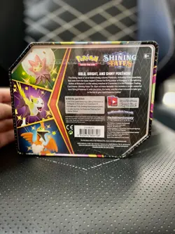 Pokemon TCG Shining Fates Boltund V Tin - Brand New/Sealed - Image 2