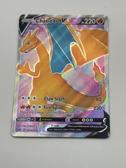 Charizard V Black Star Promo - SWSH050 Sword & Shield - Pokemon TCG - NM - Image 1