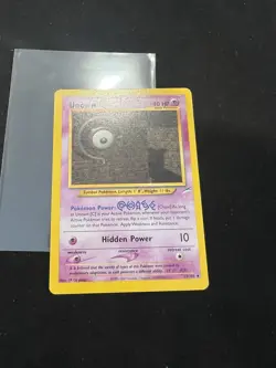 Pokemon Unown [C] 57/105 WotC Neo Destiny Unlimited Uncommon LP - Image 1