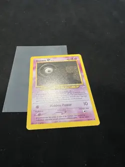 Pokemon Unown [C] 57/105 WotC Neo Destiny Unlimited Uncommon LP - Image 2