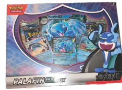 Pokemon TCG: Palafin ex Collection Box New Sealed 4 Boosters - Image 1